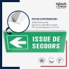 Panneau de signalisation des évacuations - Issue de secours - Flèche gauche