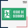 Signalétique évacuation - Issue de secours gauche