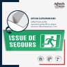 Plaque signalétique d'évacuation - Issue de secours droite