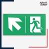 Signalétique évacuation - Flèche haut gauche