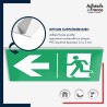 Panneau de signalisation des évacuations - Flèche gauche