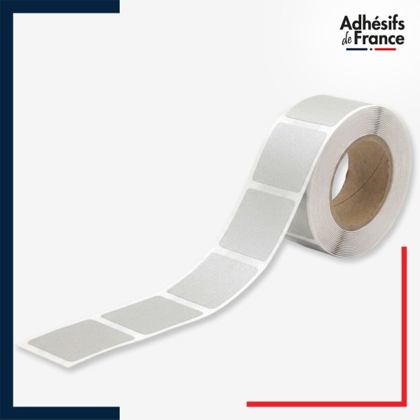 Rouleau - Bande de signalisation et repérage pour vitres - Motif carrés - dépoli