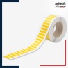 Rouleau - Bande de signalisation et repérage pour vitres - Motif rectangles verticaux - jaune