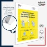 Panneau PVC Affiche officielle alerte canicule - Protégez-vous