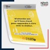 Affiche papier Affichage officiel alerte canicule - Vivre avec la chaleur