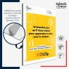 Panneau aluminium Dibond Affichage conforme alerte canicule - Vivre avec la chaleur