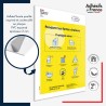 Panneau PVC Affiche officielle alerte canicule - Protégez-vous pendant les fortes chaleurs