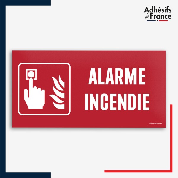 Signalétique de sécurité incendie - Alarme incendie