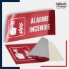 Adhésif signalisation de sécurité incendie - Alarme incendie