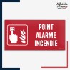 Signalétique de sécurité incendie - Point alarme incendie