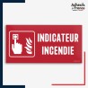 Signalétique de sécurité incendie - Indicateur incendie