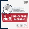 Plaque signalétique de sécurité incendie - Indicateur incendie