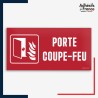 Signalétique de sécurité incendie - Porte coupe-feu