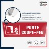 Panneau de signalisation de sécurité incendie - Porte coupe-feu