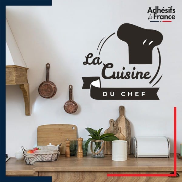 Décor mural adhésif la cuisine du chef