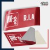 Adhésif signalisation de sécurité incendie - RIA