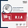 Plaque signalétique de sécurité incendie - RIA