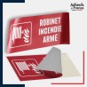 Adhésif signalisation de sécurité incendie - Robinet Incendie Armé