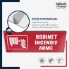 Plaque signalétique de sécurité incendie - Robinet Incendie Armé