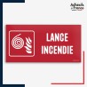Signalétique de sécurité incendie - Lance incendie