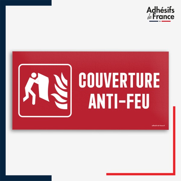 Signalétique de sécurité incendie - Couverture anti-feu