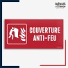 Signalétique de sécurité incendie - Couverture anti-feu