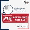 Panneau de signalisation de sécurité incendie - Couverture anti-feu