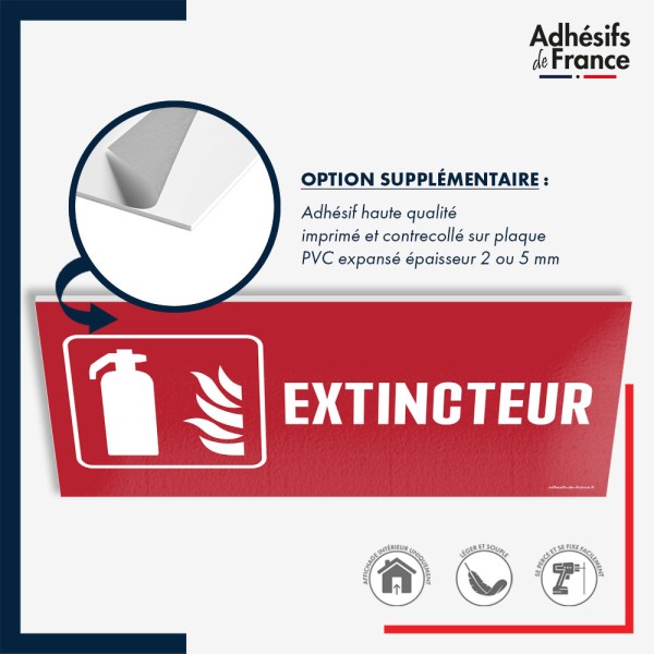 Panneau de signalisation de sécurité incendie - Extincteur