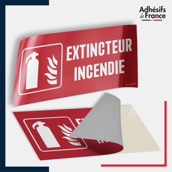 Adhésif signalisation de sécurité incendie - Extincteur incendie