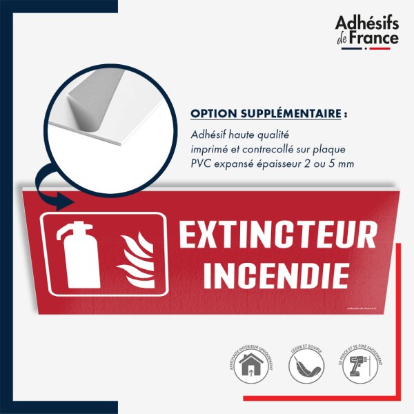 Panneau de signalisation de sécurité incendie - Extincteur incendie