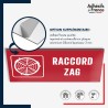 Plaque signalétique de sécurité incendie - Raccord ZAG