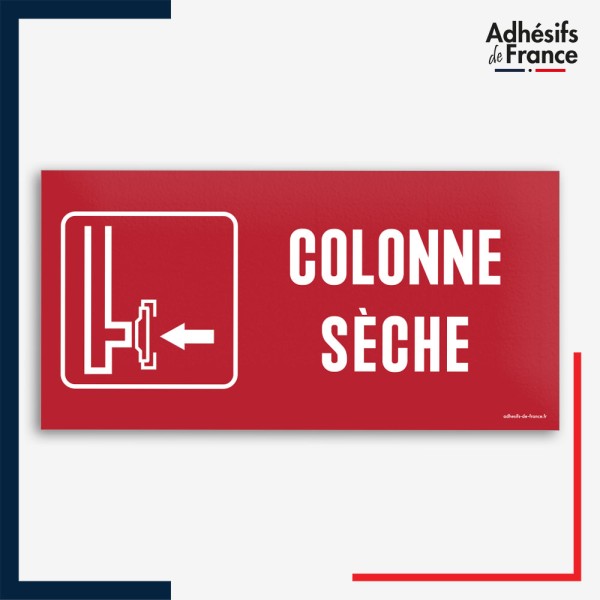 Signalétique de sécurité incendie - Colonne sèche