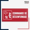 Signalétique de sécurité incendie - Commande de désenfumage