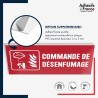 Panneau de signalisation de sécurité incendie - Commande de désenfumage