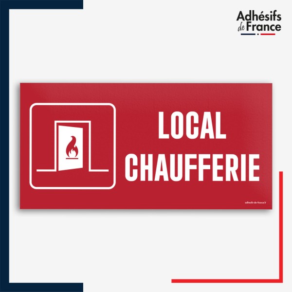 Signalétique de sécurité incendie - Local chaufferie