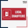 Signalétique de sécurité incendie - Local chaufferie