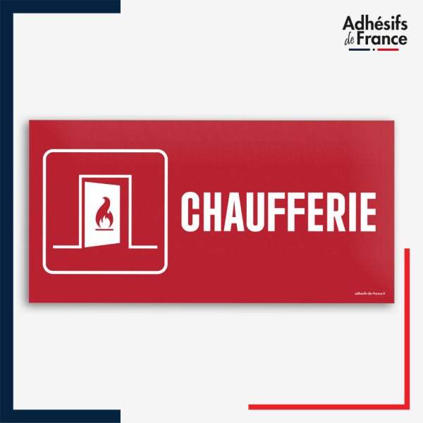 Signalétique de sécurité incendie - Chaufferie