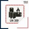 étiquettes transport de batteries lithium métal UN 3091