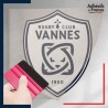 stickers sous film transfert logo rugby - RC Vannes