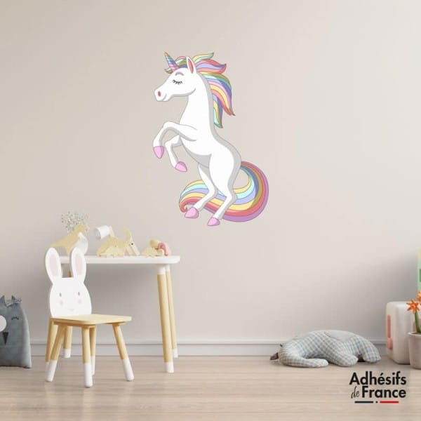 Sticker licorne magique