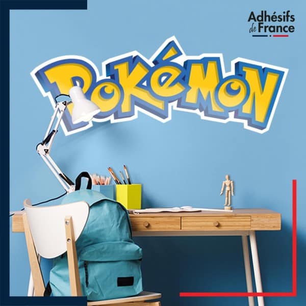 Adhésif grand format logo Pokémon