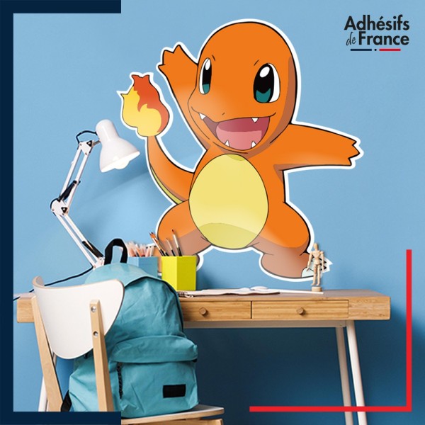 Adhésif grand format Pokémon Salamèche