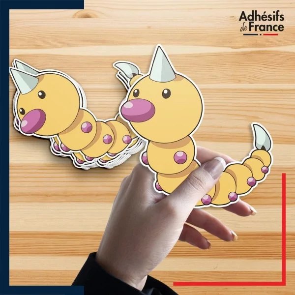 autocollant petit format Pokémon Aspicot