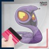 stickers sous film transfert Pokémon Arbok