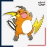 Sticker Pokémon Raichu