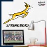 Adhésif grand format logo équipe d'afrique du sud - springboks