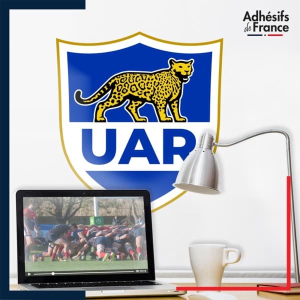 Adhésif grand format logo équipe d'Argentine - UAR - Los Pumas (Les Pumas)