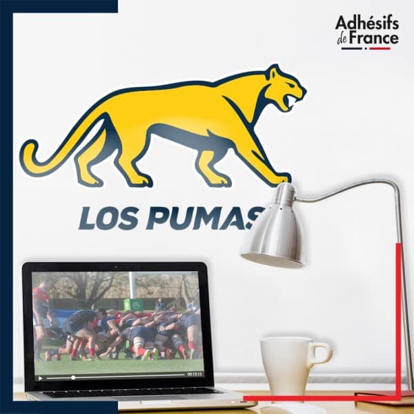 Adhésif grand format logo équipe d'Argentine - UAR - Los Pumas (Les Pumas) 2023