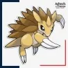 Sticker Pokémon Sablaireau