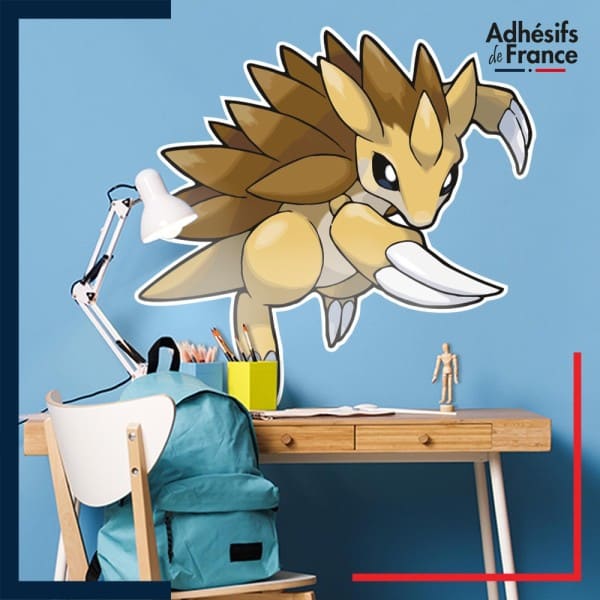 Adhésif grand format Pokémon Sablaireau